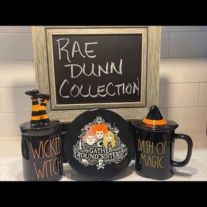 SOLD Rea Dunn Halloween mugs and Hocus Pocus.